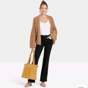 Universal thread - high rise bootcut jeans vintage stretch black